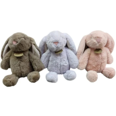 Мягкая игрушка Заяц с медальоном 23 см ЛЮКС TT3039 23 1